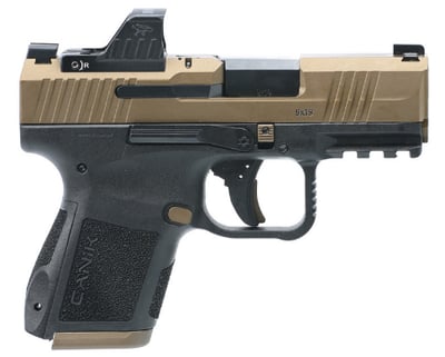 Canik METE MC9 w/ MO1 Red Dot & Bronze Cerakote - $549.99 