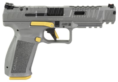 Canik SFx Rival 9mm Pistol, 5" Barrel, 2- 18rd Magazines, Optics Ready, Gray - $499.99 (Email Price) 