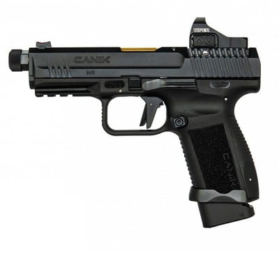 Century TP9 Elite Combat Executive with Vortex Viper Red Dot 9mm 4.73" 15/18 Black - $783.99 (E-mail Price) 