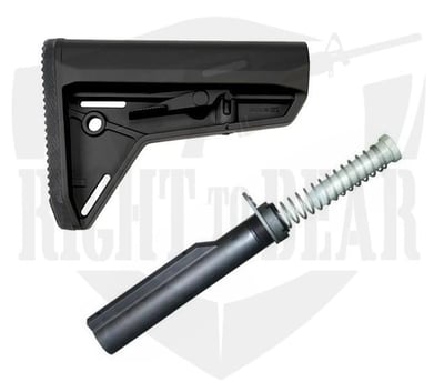 Magpul Slim Line Stock + Mil-Spec 6 Position Buffer Tube Kit - Black - $84.99 after Code: 15FORDAD 