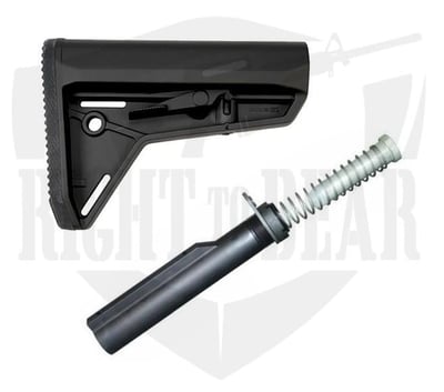 Magpul Slim Line Stock + Mil-Spec 6 Position Buffer Tube Kit - Black - $74.95 