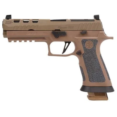 SIG Sauer P320X5 DH3 9mm Pistol 5" 21rd, Coyote Cerakote - $1199.99