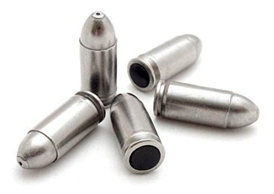STEELWORX 9mm Luger Stainless Steel Snap Caps (5 Pack) - $6.99 (Free S/H over $25)