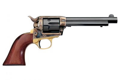 Uberti 1873 Stallion New Model 22 LR/22 Magnum 6-Shot, 5.5 in., Case-Hardened Single-Action Revolver - $410.79