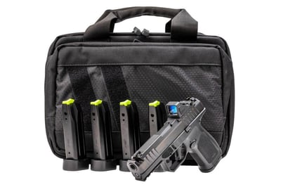Rost Martin RM1C 9mm Pistol Black Compensated Pistol with Viridian RFX 11 Green Dot, 5 Magazines and Savior Bag - $479.99 (Free S/H on Firearms)