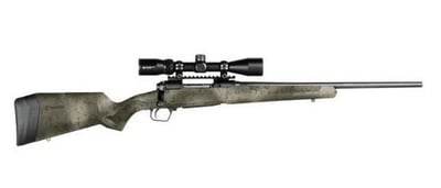 Savage Arms 110 Apex Hunter XP .243 WIN 22" Barrel 4rd Rifle w/ Riflescope, Green / Black Webbing - $659.99 ($14.99 flat rate shipping)