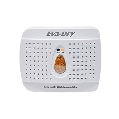 Eva-Dry Wireless Mini Dehumidifier, White (Perfect for Safes) - $14.97 (Free S/H over $25)