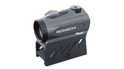 Sig Sauer Romeo4DR 1X20mm Compact Red Dot Sight Graphite New - $269.99 (Free S/H over $49 + Get 2% back from your order in OP Bucks)