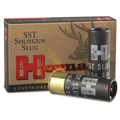 Hornady SST 12 Gauge 2.75" 300 GR Slug Shot 5 Rnd - $10.36