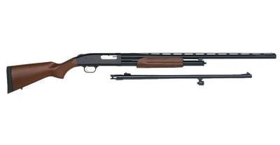 Mossberg 500 20 Gauge Pump-Action Shotgun Combo with Wood Stock - $449.99 (Free S/H on Firearms)