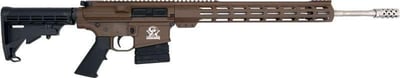 GLFA AR10 Rifle 6.5 Cm 20" S/s Bbl 10-Shot Buck Brown - $819.57 (add to cart) (Free S/H on Firearms)