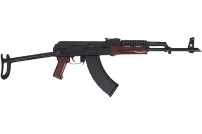 PSA AK-47 GF3 Forged Romanian Under Folding Rifle w/Cheese Grater Upper Handguard, Redwood - 5165492212 - $799 