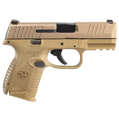 FN 509 Compact 9mm FDE/FDE Pistol w/(2) 10rd Mags - $509 (e-mail for price) (Free Shipping over $250)