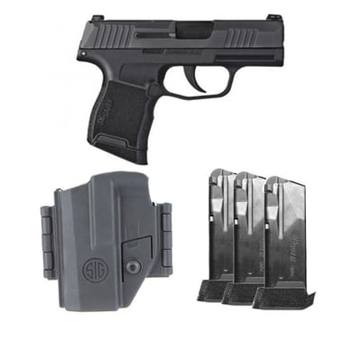 Sig Sauer P365 TacPac 9mm 3.1" Barrel 12+1 - $499.99 (Free S/H on Firearms)