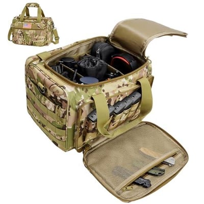 CVLIFE Gun Range Bag with Lockable Zipper - $19.79 w/code "5SAEK9QB" + FREE Shipping
