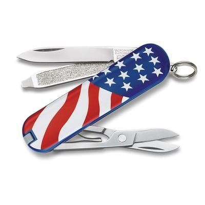 Victorinox Swiss Army Classic SD Pocket Knife, American Flag, 58mm - $16.00 + Free S/H over $25 (Free S/H over $25)