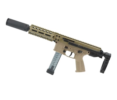B&T GHM9 SD2 9mm Pistol, 6.9'' Barrel w/ Print-X Suppressor, 30rd, Coyote Tan - $2750 (Free S/H)