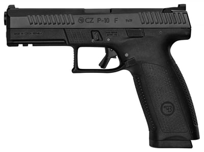 CZ-USA P-10 FULL SIZE 9mm 4.5in Black 19rd - $317.65 (FREE Shipping on Firearms)
