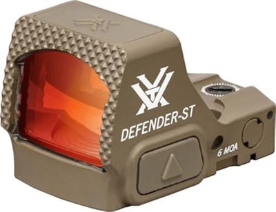 OPMOD Vortex Optics Defender-ST 1x Reflex Micro Red Dot, 6 MOA Dot, Tan - $217.34 + FREE Shipping