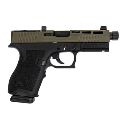 PSA Dagger Compact 9mm Pistol With SW2 Extreme Carry Cut RMR Slide & Threaded Barrel, 2-Tone Sniper Green - $279.99