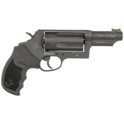 Taurus Judge T.O.R.O. .410 Gauge/.45 Long Colt Revolver 3" 5rds, Black - Versatile and Powerful Defense Revolver - $369.99 