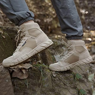 FREE SOLDIER Waterproof Men's Tactical Boots 6" Lightweight Breathable from $50.10 - $53.88 + FREE Shipping