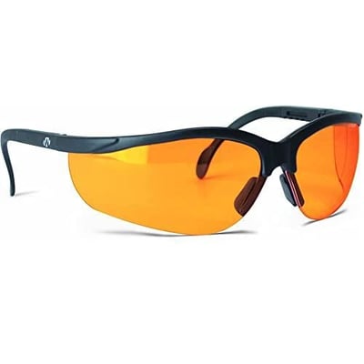 Walker's Sport High-Grade Polycarbonate Lenses Half Frame Soft Rubber Nose Piece Adjustable Safety Shooting Glasses, Amber - $5.99 + FREE Shipping