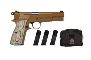Springfield Armory SA-35 9mm 4.7" FDE Pistol 4x15 Rd Mags and Range Bag Package - $675 + Free Shipping 