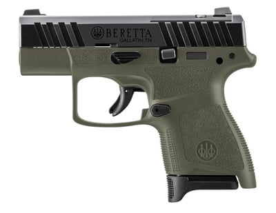Beretta Apx-A1 Carry 9mm, 2.9" Barrel, Olive Drab Green, Night Sight, Optics Ready, 8rd - $279 after code "WELCOME20"