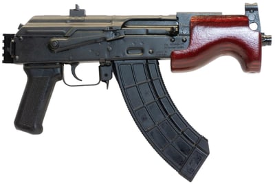 Century Arms Micro Draco AK Pistol 6.25" Barrel 30rd Russian Redwood Furniture Rear 1913 Rail - $749.99 