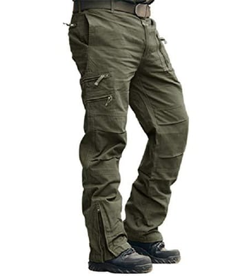 CRYSULLY Tactical Work Pants for Men Relaxed-fit Cotton Woodland Army Cargo Trousers Utility Work Pants from $38.99 + FREE Shipping