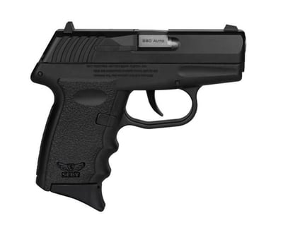 Sccy Cpx-3 Sub-Compact Pistol - Black .380 Auto 3" Barrel 10Rd NO External Safety CPX-3CBBKG3 - $243.79