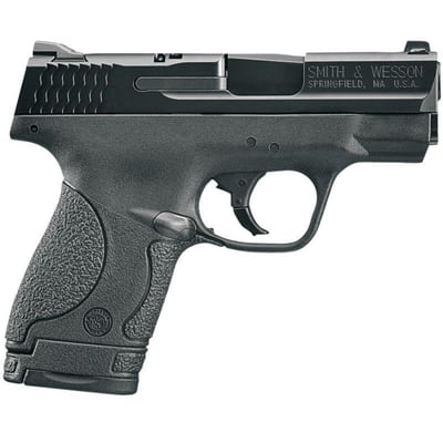 Smith & Wesson Shield SA DAO Compact 40SW 3.125 Polymer Blue 6 & 7Rd 2 Mags Fired Case Thumb Safety 3 Dot - $379.99