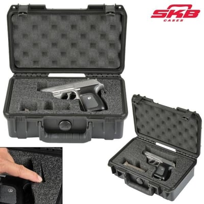 SKB iSeries Pistol Case w/Customizable Foam (S) - $32.50 (Free S/H over $25)