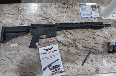 Cheytac USA CT15 5.56mm Semi-Automatic Rifle with M-LOK Handguard, USED - $950.99 