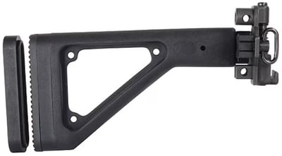 Choate Adjustable Side Folding Stock HK MP5K Steel and Synthetic Black- Blemished - $91.37 (Free Shipping on $100+ Orders)