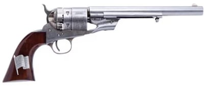 Cimarron Firearms 1860 Old Glory 45 Colt (Long Colt) Revolver 8" Blued Barrel 6 Round Walnut Grip - $675.08 (Free Shipping on $100+ Orders)