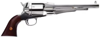 Cimarron Firearms 1858 45 Colt (Long Colt) Revolver 8" Nickel Barrel 6 Round Walnut Grip - $613.08 (Free Shipping on $100+ Orders)