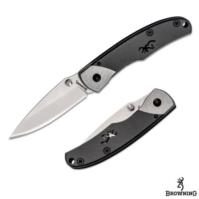 Browning Mountain Ti 2 Small Plain Edge Folding Knife - $9.27 (Free S/H over $25)