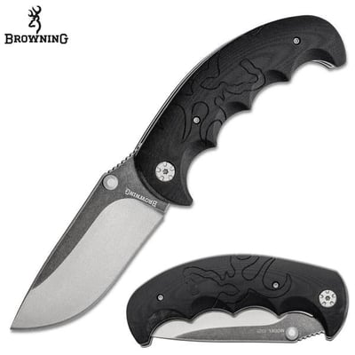 Browning Primal Drop Point Folding Knife - $16.87 (Free S/H over $25)