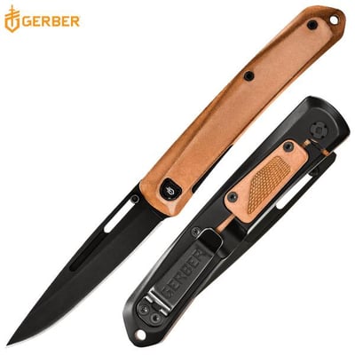 Gerber Affinity Folding Knife D2 Blade Copper Scales - $18.56 (Free S/H over $25)