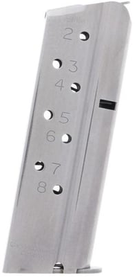 CMC Products Match Grade 1911 Compact 9mm 8-Round Stainless Steel Magazine - $27.99