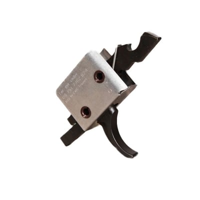 CMC TRIGGERS AR-15 Tactical Single Stage Curved Trigger, Matte Black (3.5LB) - $99.99 