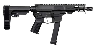 CMMG Banshee MKGS 9mm, 5" 33rd AR Pistol, Threaded, 6 Position Rip Brace, Zeroed Grip - $1299.95 
