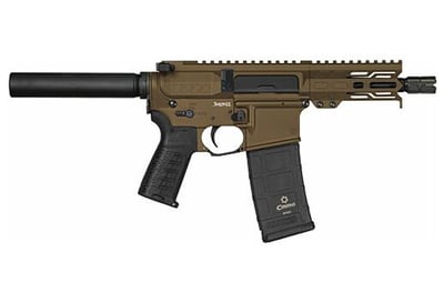 CMMG Mk4 Banshee 9mm 5" 30rd Pistol w/ Tube (No Brace) Midnight Bronze - $1261.40 (Free S/H on Firearms)