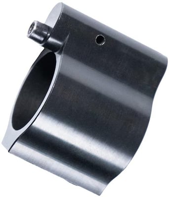 CMMG ZEROED AR-15 .750 Adjustable Gas Block Nitride - $39.95 