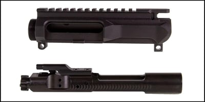 Left-Handed Billet Stripped Upper + Premium Left Handed M16 AR-15 Black Nitride Finish Bolt Carrier Group BCG - $134.99
