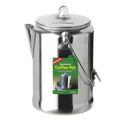 Aluminum Coffee Pot (9 cup) - $17.95 (Free S/H over $99)