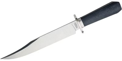 Cold Steel Laredo Bowie Fixed Blade Knife 10.5" Clip Point 4034 Stainless Blade Micarta Handle Black - $109.99 (Free Shipping on $100+ Orders)