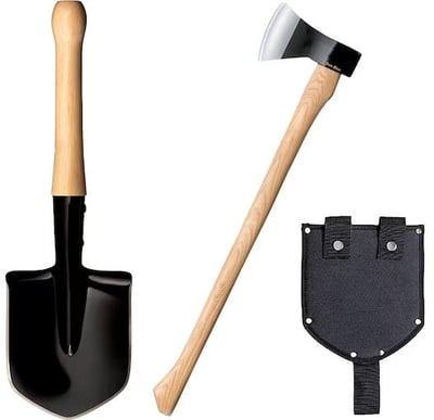 Cold Steel Special Forces Entrenching Tool, Trail Boss Hatchet Kit - $58.99 (Free Shipping on $100+ Orders)
